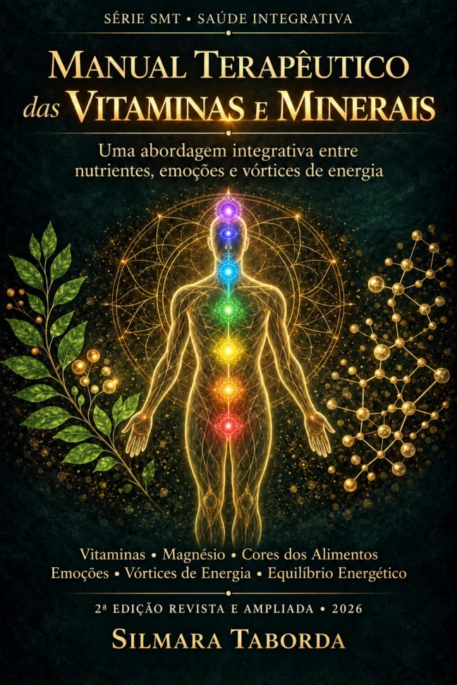 Capa oficial: Manual Terapêutico das Vitaminas e Minerais